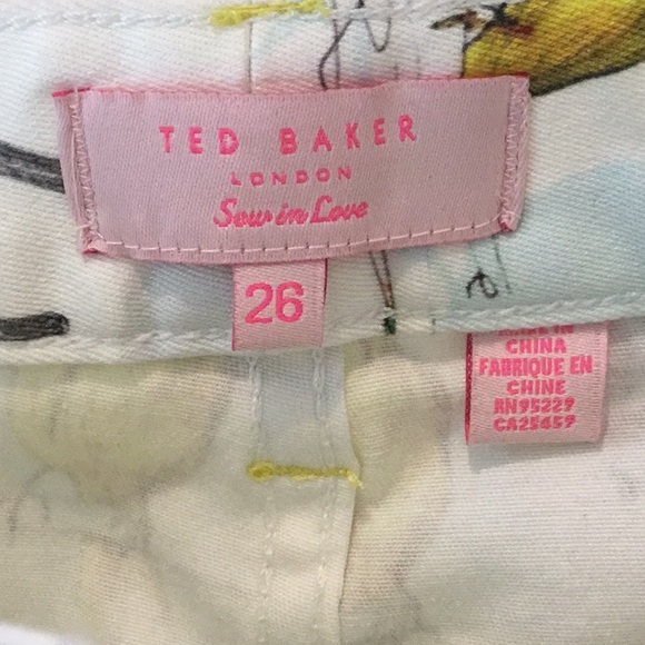 Ted Baker ”Canary Print” jeans - Picture 2 of 7